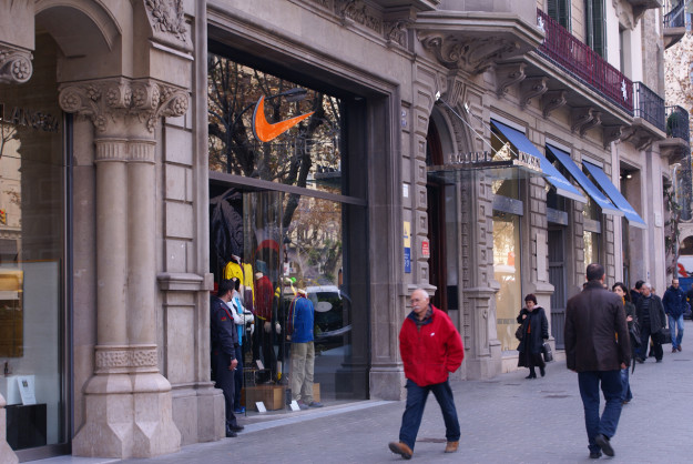 Retail Nike Barcelona