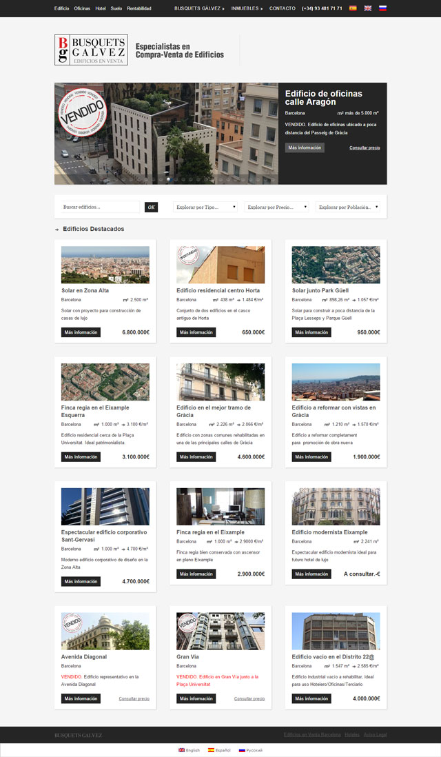 Compraventa de Edificios