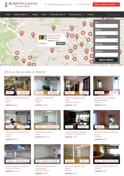 Web Oficinas Madrid