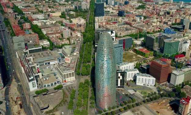 vista area oficinas en 22@