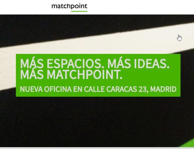Oficina alquilada por Matchpoint en barrio de Almagro en Madrid