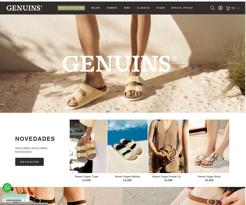 Genuins - Calzado Bio